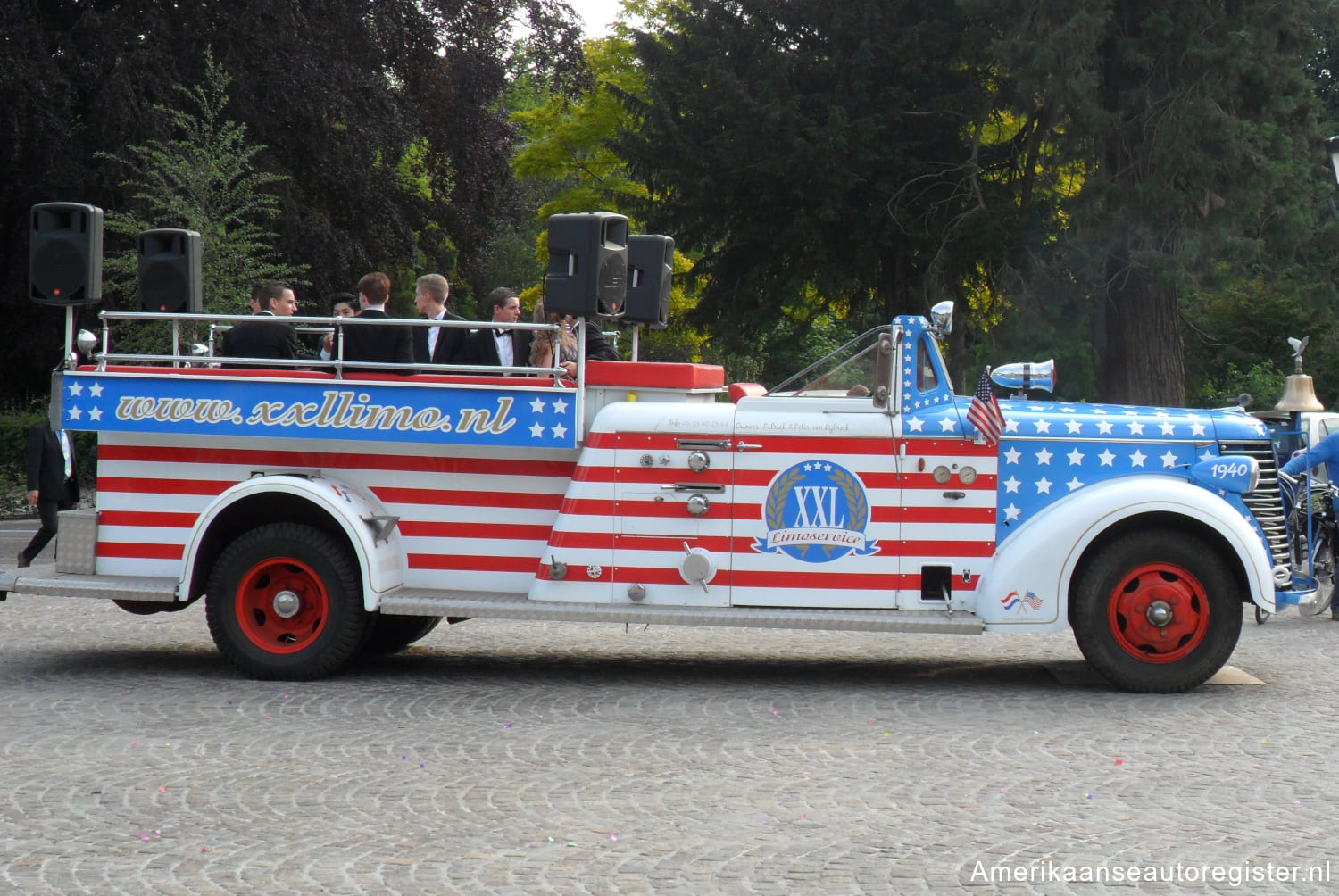 Vrachtwagens American LaFrance uit 1938